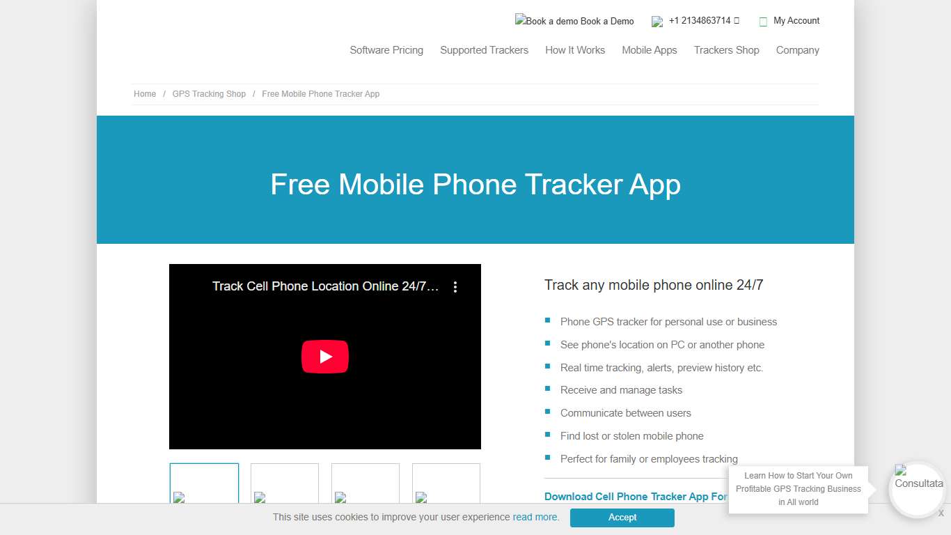 Free Mobile Trackers App, Cell Phone GPS Tracking | GPSWOX